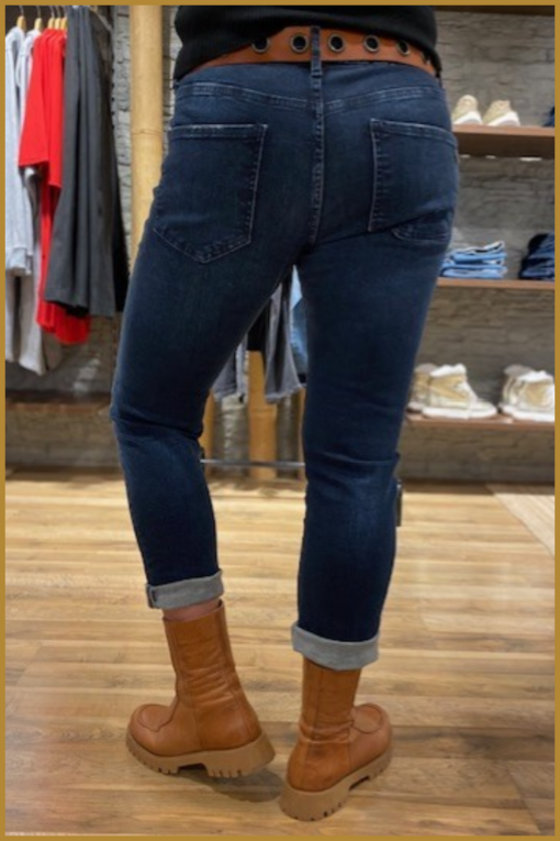 Jeans Leona - ERD230002 mineral blue - Afbeelding 4