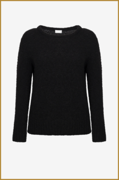 Alternative view of JL -  Teddy Pullover black - JAN230046