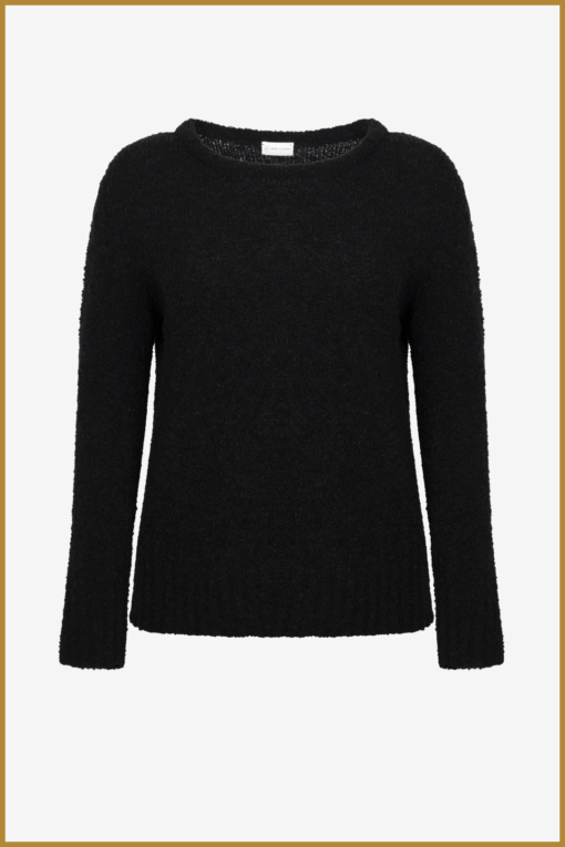 JL -  Teddy Pullover black - JAN230046 - Afbeelding 2