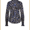 LADY DAY - Blouse Becky blue leopard - MYP230038