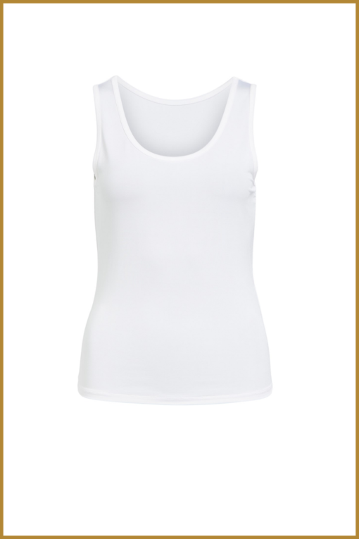 OBJECT - OBJLEENA S/L TANK TOP - OBJ230089 whitw