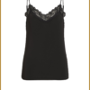 OBJECT - OBJLEENA NEW LACE SINGLET - OBJ230084 black