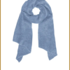 INUZ - Soft winter scarf ocean blue -YEH230021