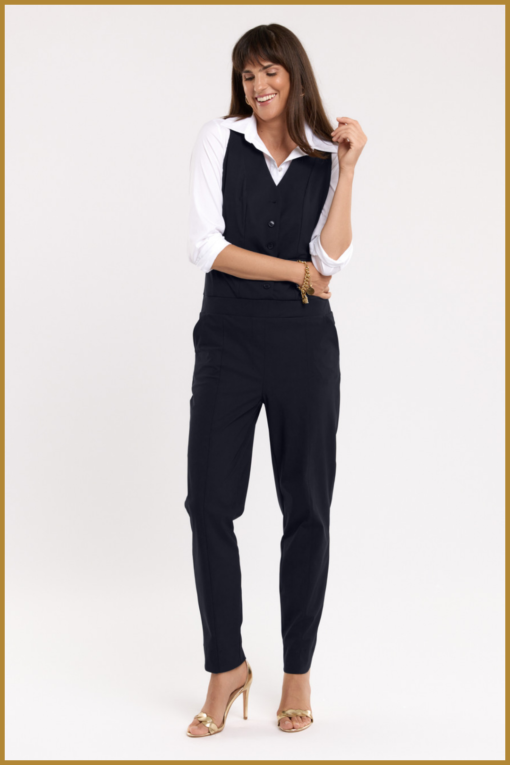 STUDIO ANNELOES - Bruni jumpsuit dark blue -STU240002