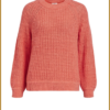 OBJECT - OBJJAMIE L/S KNIT PULLOVER - OBJ230097 georgia peach