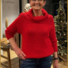 INUZ - Trui Francien rood -BHA230064