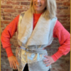 INUZ - Gilet Sonja ecru - AMB230022