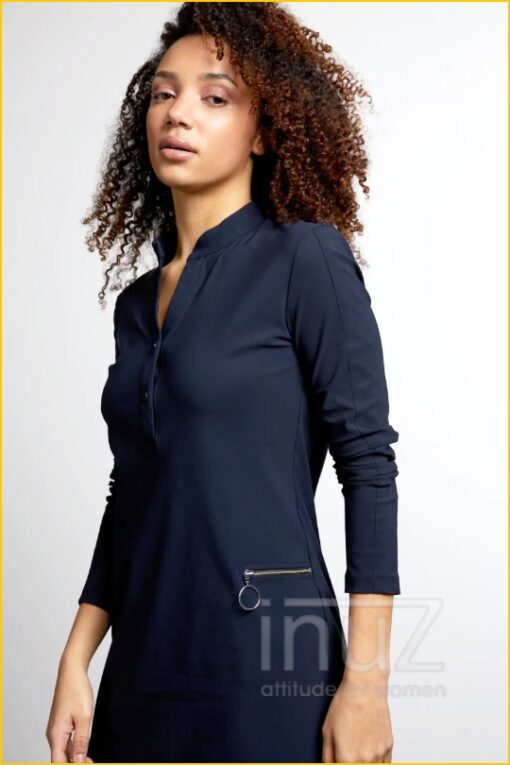 Dress Eva -JAN220092 blue - Afbeelding 2
