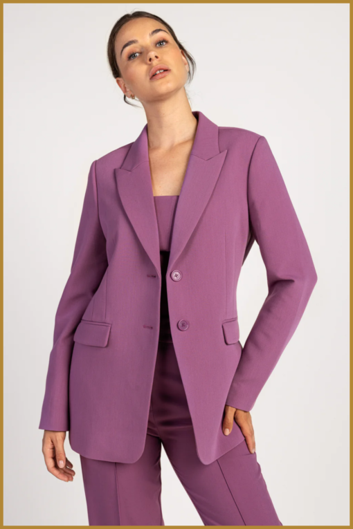 AAIKO - Amilla blazer mulberry -AAI230037