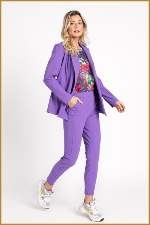 Studio Anneloes - Blair bounded trousers - STU230001 purple - Afbeelding 3