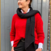 JL - Teddy Pullover red - JAN230058