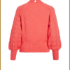 OBJECT - OBJEVA L/S KNIT PULLOVER - OBJ230096 georgia peach melange