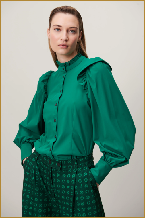 JL -  Kim blouse green - JAN230074