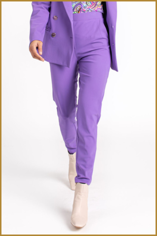 Studio Anneloes - Blair bounded trousers - STU230001 purple