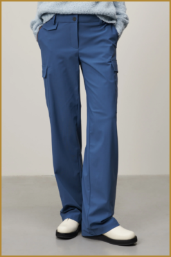 JL - Leo Pants Technical Jersey- mid blue - JAN420042