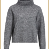 Pullover OBJMINNA - OBJ230071 dark grey melange