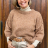 INUZ - Trui short camel -INU230311