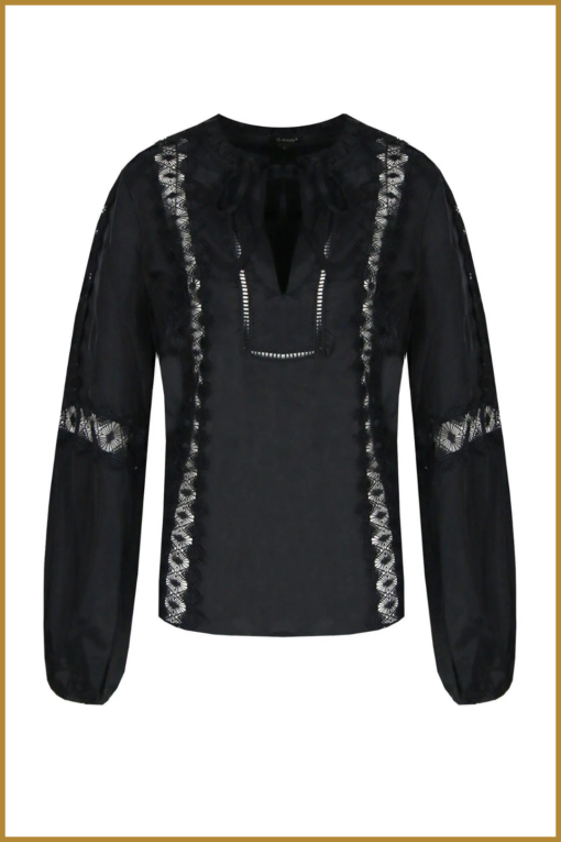 G-maxx - Blouse Leona zwart - GMA230005