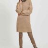 Jurk Objeve nonsia l/s knit dress - OBJ200085 Incense Melange