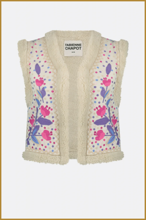 Fabienne Chapot - Gilet Tommy pink ccndy - FAB23000