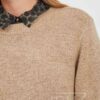 Jurk Objeve nonsia l/s knit dress - OBJ200085 Incense Melange