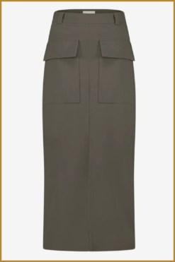 Alternative view of Jane Lushka - Skirt Lara - JAN240016 army
