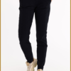 STUDIO ANNELOES - Downstep bnd rib trousers dark blue -STU240021