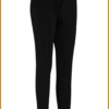 STUDIO ANNELOES - Downstairs bonded trousers black - STU230106