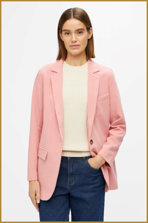 Blazer OBJSIGRID - OBJ230015 brandied apricot