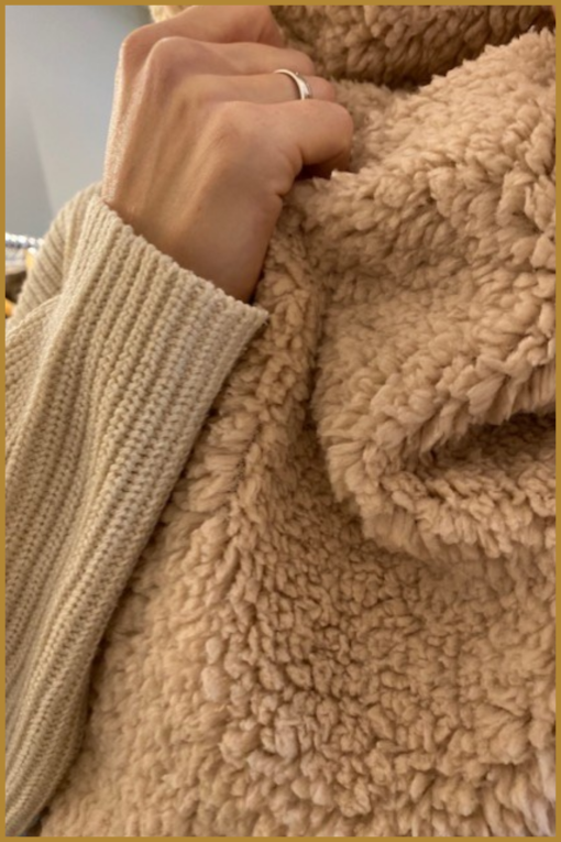 INUZ - Sjaal Ted beige INU230206 - Afbeelding 2