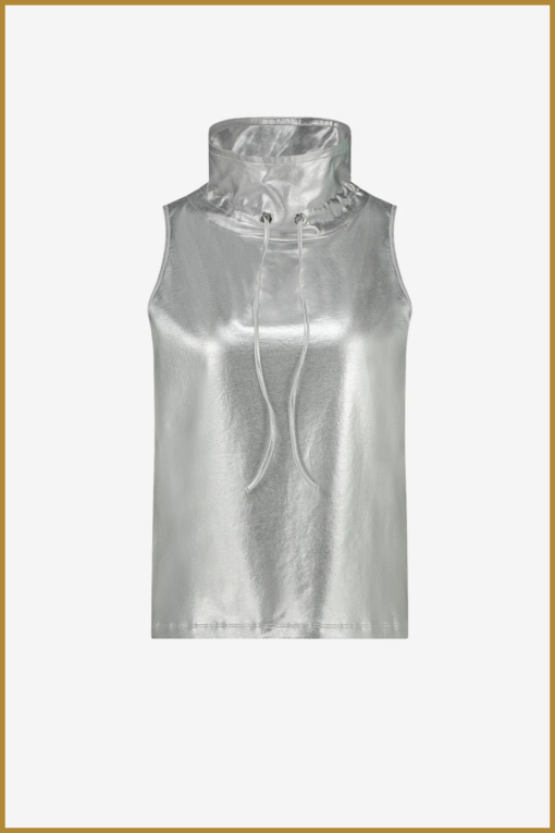 Jane Lushka - Top Malvo - JAN240001 silver - Afbeelding 2