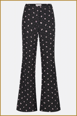 Alternative view of FABIENNE CHAPOT - Puck Trousers grape black-FAB230003
