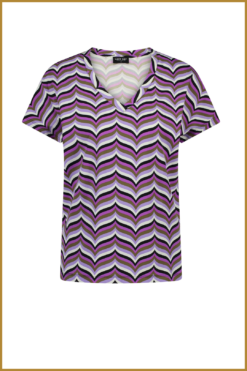 Lady Day - Top Romee - MYP240012 wave print