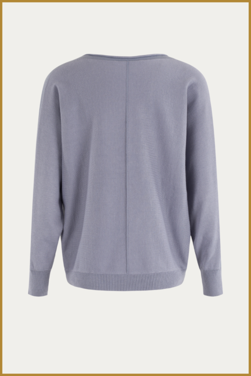 MSCW - Pullover Azalea dark lavender solid - MOS240107