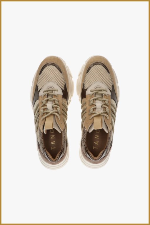 TANGO - Sneaker kady fat 35-b beige taupe-TAN240003 - Afbeelding 4