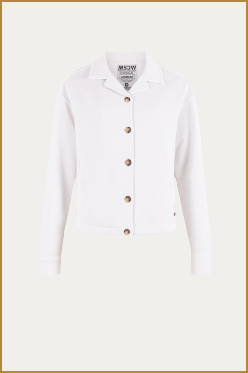 MSCW -  Vest Nyely kit solid - MOS240125 - Afbeelding 2