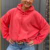 HERRICHER - Christy hoody sweat pink -INU240006