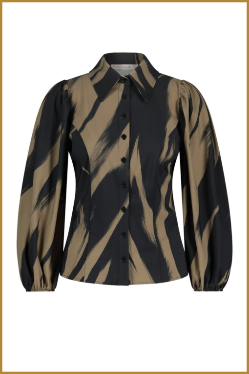 TUDIO ANNELOES- Elise forest blouse -STU240006 - Afbeelding 2