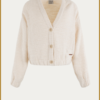 MSCW - Blazer Fabulina cream solid -MOS240126