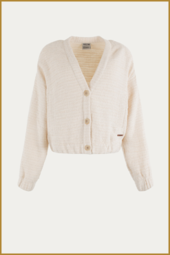 Alternative view of MSCW - Blazer Fabulina cream solid  -MOS240126