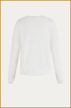 Alternative view of MSCW -  Pullover Vera offwhite - MOS240099