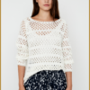 MSCW - Pullover Rihab offwhite solid - MOS240103