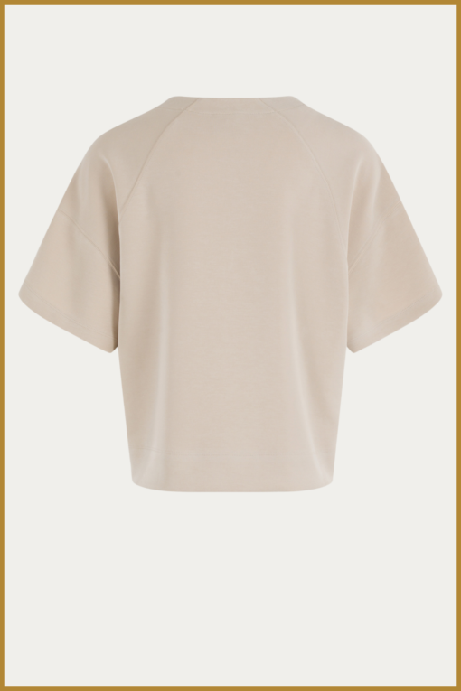 MSCW - Sweater Morisa sand solid - MOS240120 - Afbeelding 2