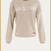 MSCW - Pullover Vera sand dessin - MOS240100