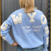 INUZ - Trui NY2 blue -INU240108