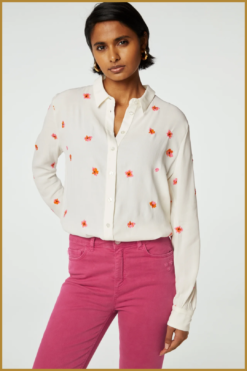 Fabienne Chapot - Blouse Lot Embro - FAB230017