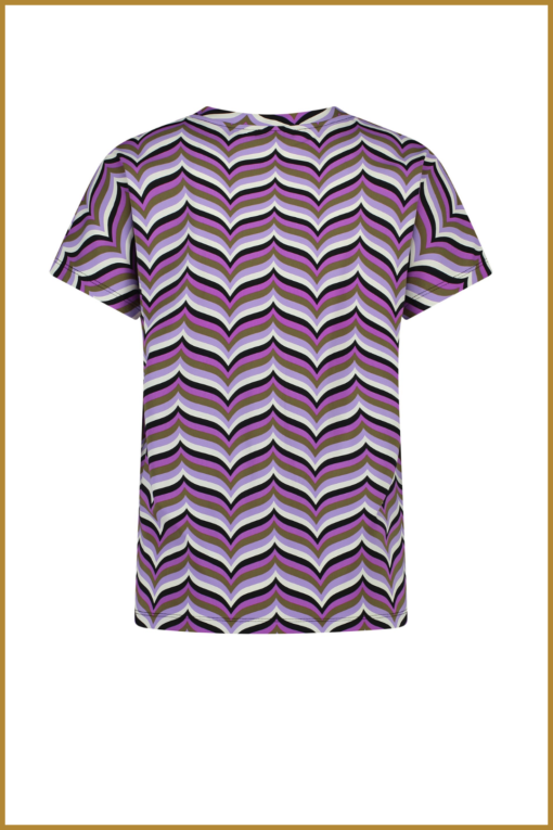 Lady Day - Top Romee - MYP240012 wave print - Afbeelding 2