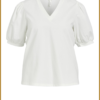 OBJECT- OBJCAROLINE S/S TOP - OBJ240007 cloud dancer