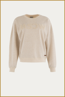 MSCW - Sweater Logo gold solid - MOS240117