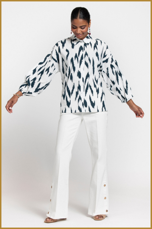 Studio Anneloes - Sally trousers - STU240011 Off white - Afbeelding 2